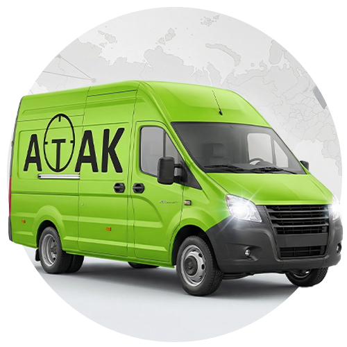 Доставка тепловизоров ATAK по России