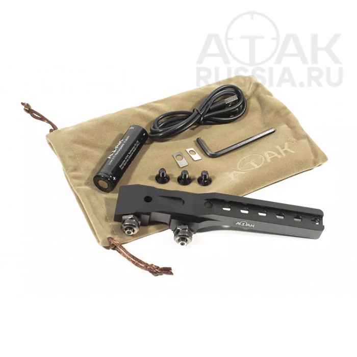 Тепловизионный прицел ATAK ET23-45 LRF (384x288px, F45мм), с дальномером