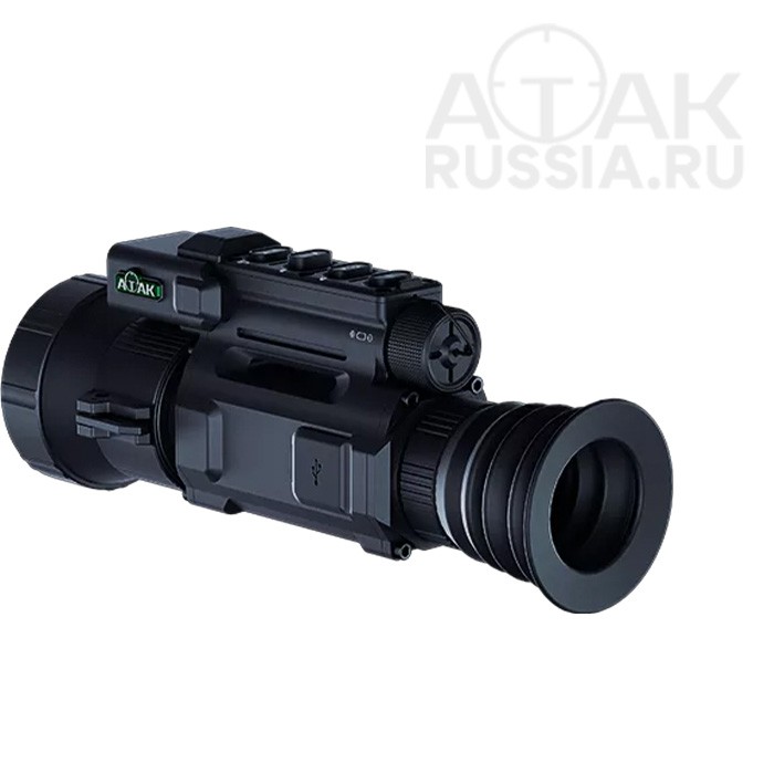Тепловизионный прицел ATAK OT22-25LRF (256×192, F25 мм) с дальномером