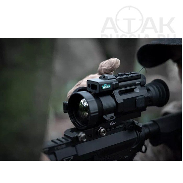 Тепловизионный прицел ATAK OT22-25LRF (256×192, F25 мм) с дальномером