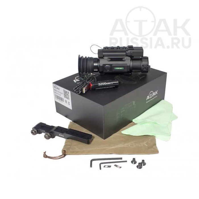 Тепловизионный прицел ATAK OT22-25LRF (256×192, F25 мм) с дальномером
